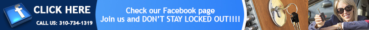 Join us on Facebook - Locksmith Torrance
